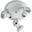 Picture of Three GU10 Surface Mounted Halogen Round Plate Spotlight with Classic Style Heads (350deg Rotatable)