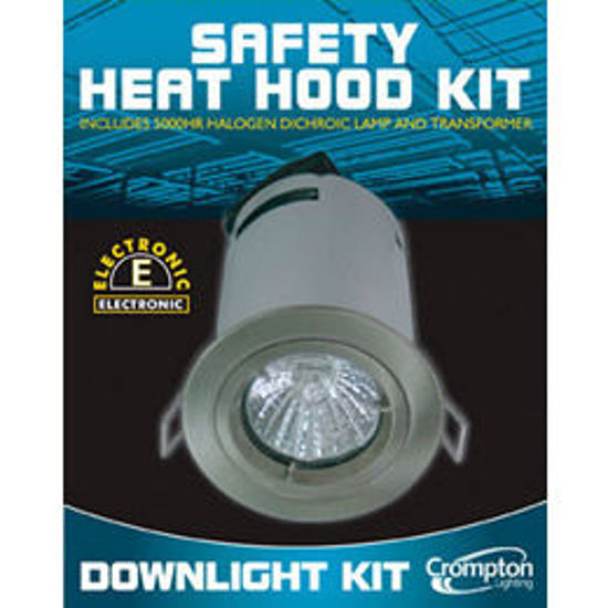 Picture of Aluminium Safety Heat Hood Fixed Low Voltage Downlights