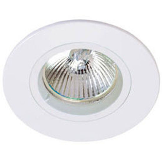 Picture of Fixed Die-Cast Aluminium Downlight (Satin Chrome or White)
