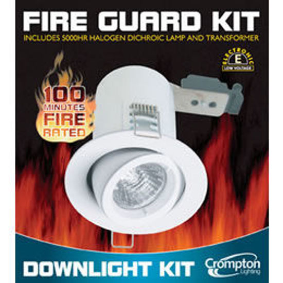 Picture of Fire Guard Gimbal Low Voltage Downlight Kit