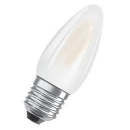Picture of LEDVANCE LED 4W Classic B Candle Shape Filament Frosted Lamps (Sold as 10)