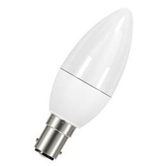 Picture of Osram 5.5W LED Classic B Candle Shape Lamps (Sold as 10)