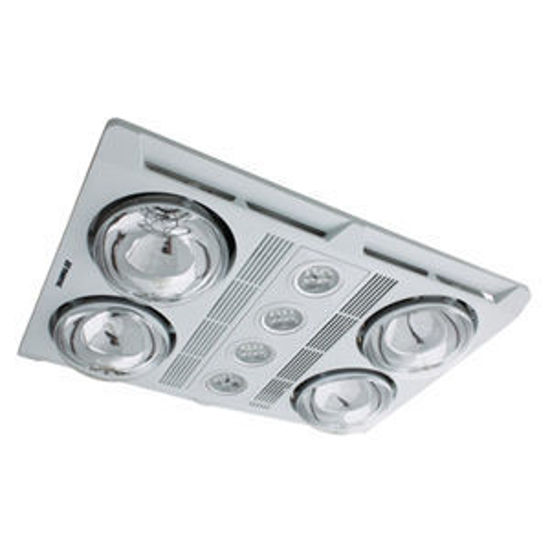 Picture of Martec Profile Plus LED 4 Heat 3 in 1 Bathroom Heater & Exhaust Fan