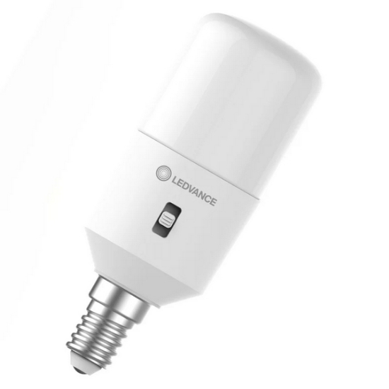 Picture of LEDVANCE 7W LED Stick Bulb E14 - Tri-CCT Selectable (3000K/4500K/6500K) - Slim Small Edison Screw Lamp (Sold as 10)