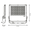 Picture of LEDVANCE Maxpro Floodlight 200W-150W-100W 5000K