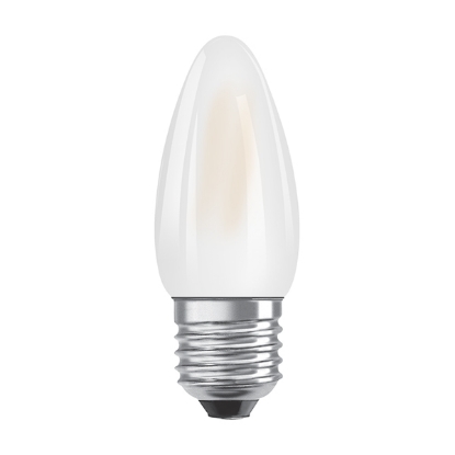 Picture of LEDVANCE LED VALUE CLASSIC B FILAMENT 4W 2700K E27 Frosted GEN2 (Sold as 10)