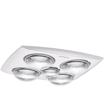 Picture of Contour 4 3-in-1 Bathroom Heater with 4 Heat Lamps, Exhaust Fan and LED Light
