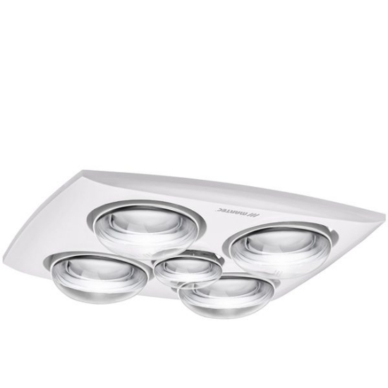 Picture of Contour 4 3-in-1 Bathroom Heater with 4 Heat Lamps, Exhaust Fan and LED Light
