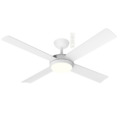 Picture of Martec Quantum DC 1220mm (48"), 1320mm (52") Ceiling Fan with 24W Dimmable Tricolour LED Light 