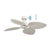 Picture of Martec Kingston DC 1260mm (50") Smart Wi-Fi Ceiling Fan with 32W DC Motor & Palm Leaf Blades