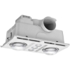 Picture of Martec Profile Plus 2 DC 3-in-1 Bathroom Heater with High Extraction Fan, 2 Heat Lamps & GU10 LED Light
