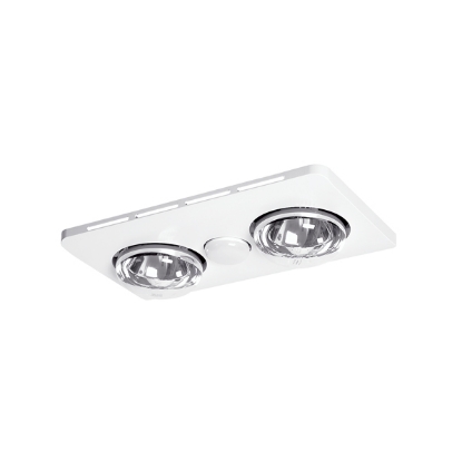 Picture of Martec Essence 2 3-in-1 Bathroom Heater with 550W Heat Lamps, Exhaust & 4000K LED Light