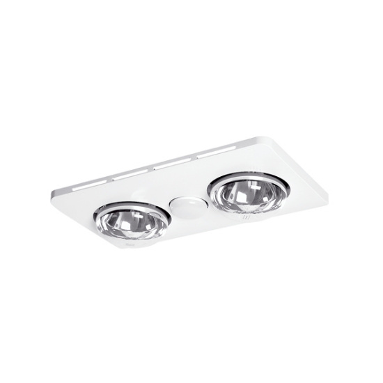 Picture of Martec Essence 2 3-in-1 Bathroom Heater with 550W Heat Lamps, Exhaust & 4000K LED Light