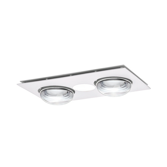 Picture of Martec Forme 2 3-in-1 Bathroom Heater with Exhaust Fan and Tricolour LED Light