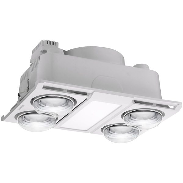 Martec Profile Panel 4: Heater, Fan, Exhaust & Light | Lighting Store ...