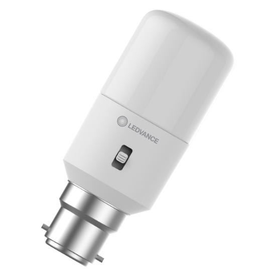 Picture of LEDVANCE 9W LED Stick Bulb B22 - Tri-CCT Selectable (3-in-1 Color) - Slim Space-Saving Lamp (Sold as 10)