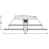 Picture of LEDVANCE ULTRA Commercial Downlight 14/20W 160mm TRI Dimmable (Sold as 2)