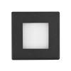 Picture of Martec Aspen Recessed 3W Tricolour LED Matt Black colour Step Light (Sold as 5)