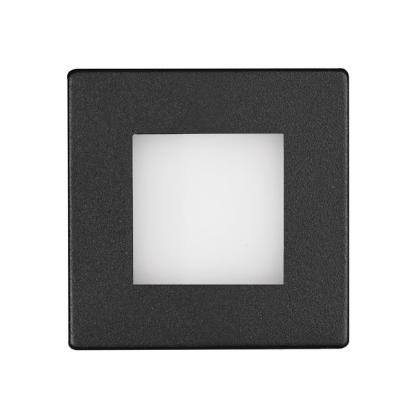 Picture of Martec Aspen Recessed 3W Tricolour LED Matt Black colour Step Light (Sold as 5)