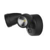 Picture of Martec Bandit 12W LED Outdoor Flood Light CCT IP54 Double Spot without Sensor Matt Black Colour (Sold as 4)