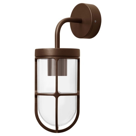 Picture of Martec Bronte 60W E27 Exterior IP65 Wall Light Rustic Colour (Sold as 4)