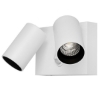 Picture of Martec Capri 9W IP65 CCT LED Double Spot with PIR Sensor Wall Spot Light White (Sold as 2)