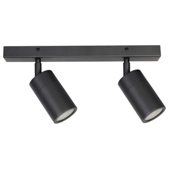 Picture of Martec Crest IP65 2 Heads GU10 10W Surface Mount Spotlight White Colour Finish (Sold as 4)