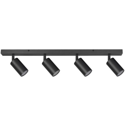 Picture of Martec Crest IP65 4 Heads GU10 10W Surface Mount Spotlight Matt Black Finish (Sold as 4)
