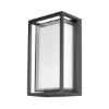 Picture of Martec Crew 12W Tricolour LED Wall Light Matt Black Finish (Sold as 4)