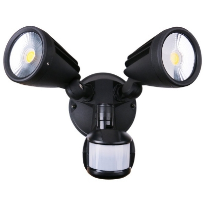 Picture of Martec Fortress II Double Spot 2x 15W Tricolour LED Security Light White colour (Sold as 3)