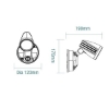 Picture of Martec Fortress II 15W Tricolour LED Security Light White colour (Sold as 4)
