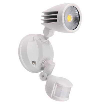 Picture of Martec Fortress II 15W Tricolour LED Security Light with PIR Sensor White colour (Sold as 4)