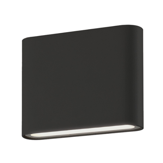Picture of Martec Integra 6W Tricolour LED Up/Down Wall Light Matt Black Finish (Sold as 4)