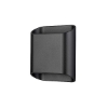 Picture of Martec Kiora 10W Tricolour LED Exterior Wall Light Matt Black Finish (Sold as 2)