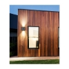 Picture of Martec Kiora 10W Tricolour LED Exterior Wall Light Matt Black Finish (Sold as 2)