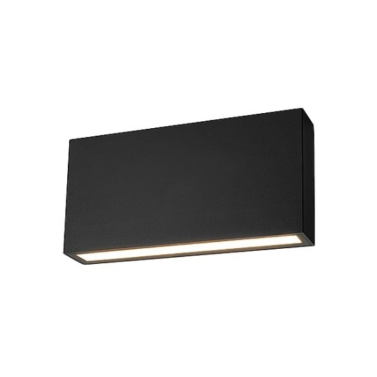 Picture of Martec Modus 10W Tricolour LED Up/Down Wall Light Matt Black Finish (Sold as 2)