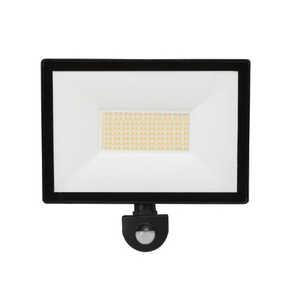 Picture of Martec Opal LED Outdoor Flood Light with Flex & Plug 50W Tricolour Matt Black Finish (Sold as 2)