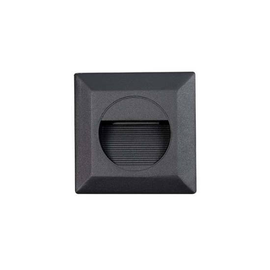 Picture of Martec Quattro Recessed Tricolour LED Step Light Matt Black Finish (Sold as 4)