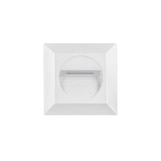 Picture of Martec Quattro Recessed Tricolour LED Step Light Matt White Finish (Sold as 4)
