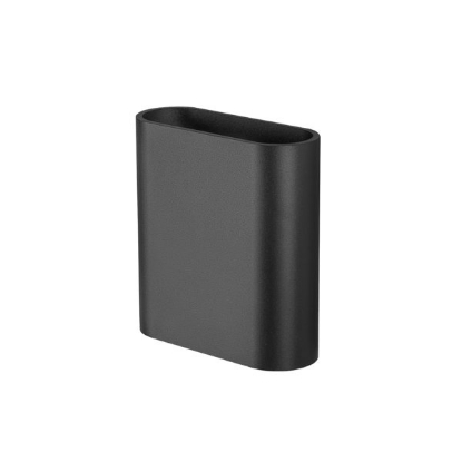 Picture of Martec Sorrento Tricolour 10W LED Exterior Wall Light Matt Black Finish (Sold as 2)