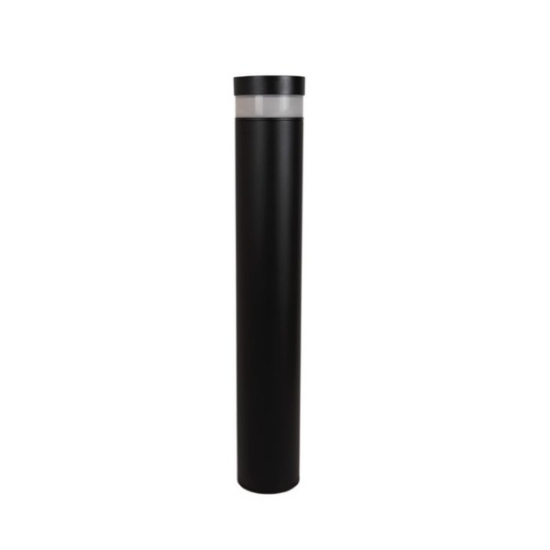 Picture of Vibe Lighting LED Solar Bollard Black 1M(H) 3K 5K Switchable 236LM